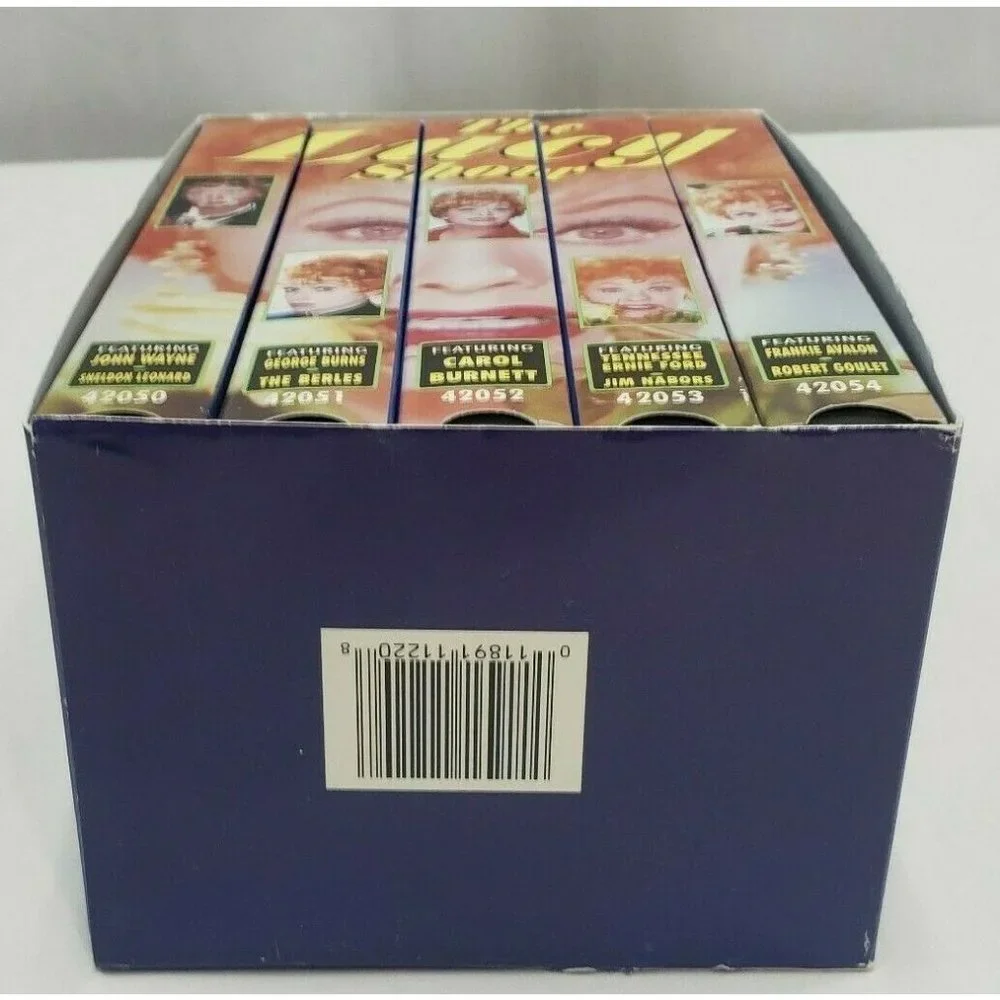Vintage The Lucy Show Collection Lot Pack of 5 Tapes VHS Video
